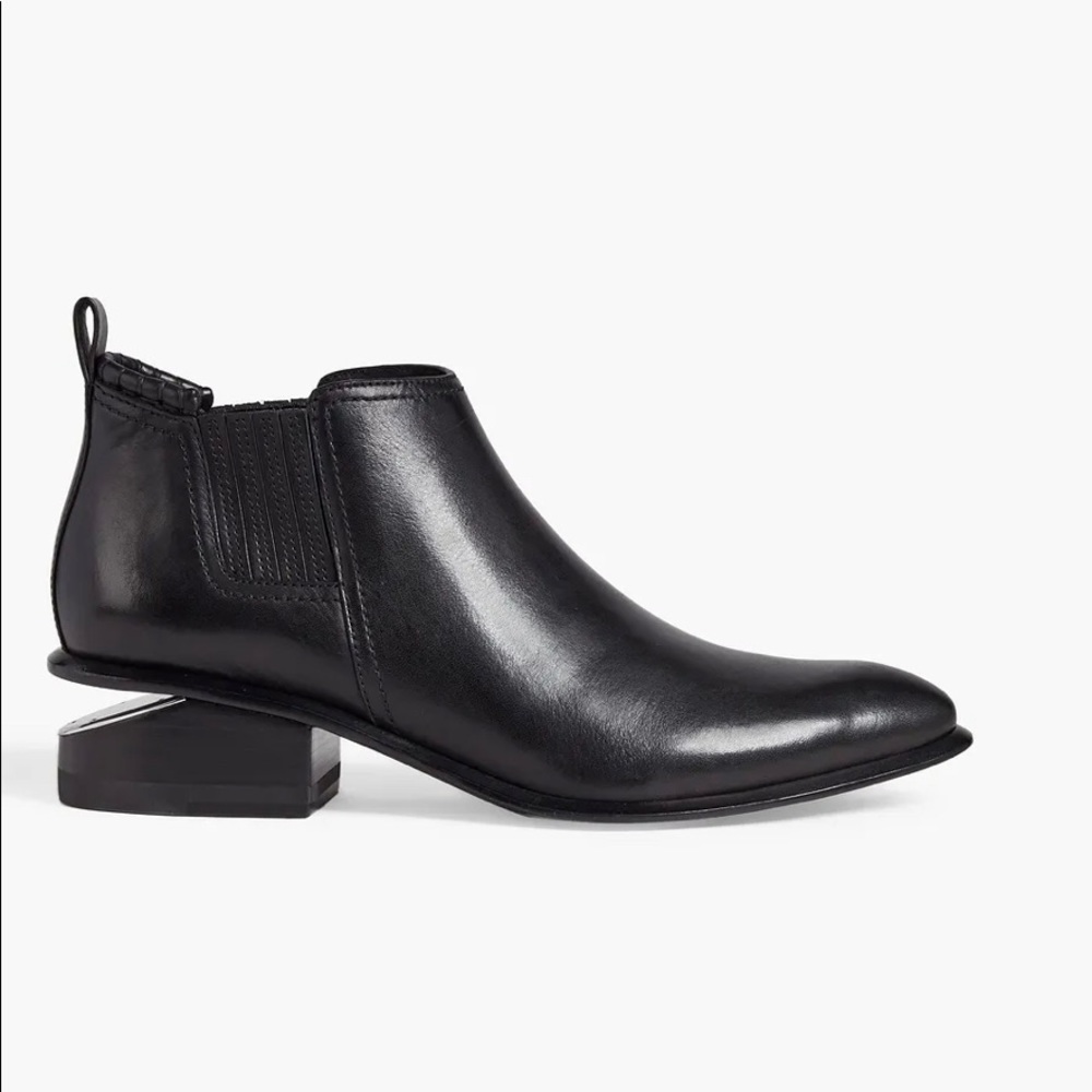Alexander Wang- Kori Leather Ankle Boots